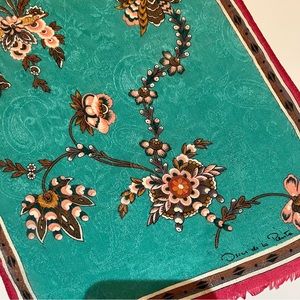Oscar de la Renta Silk Scarf